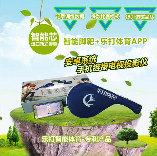 Le Taekwondo Electronic Foot Target Single Higher High Level College Exam Exam Training App Data Display