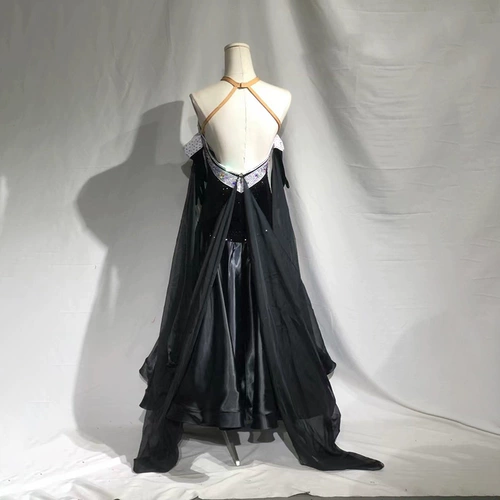 Индивидуальная высокая -Sky Skin Skirt Modern Dance Performance Series улучшенная австралийская бриллиантовая танцевальная служба Waltz висит рядом с юбкой