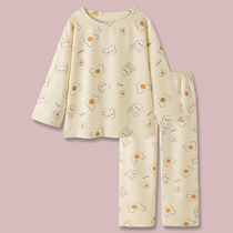 SUNNY pajamas Japanese spring and autumn womens winter long sleeves 2021 New sweet velvet home suit