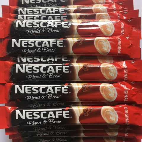 Authentic Original Coffee 1+2 Three-In-One Finely Ground Nescafé Instant Refreshing Coffee 100 Packets of Coffee Powder Authentic Original Coffee 1+2 Three-In-One Finely Ground Nescafé Instant Refreshing Coffee 100 Packets of Coffee Powder