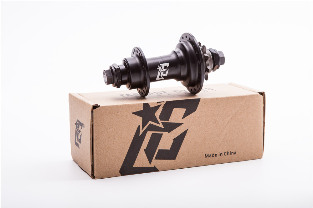 FEC BMX Small-wheeler flat flower style steel section 10MM screws 9T clutch shaft with sound