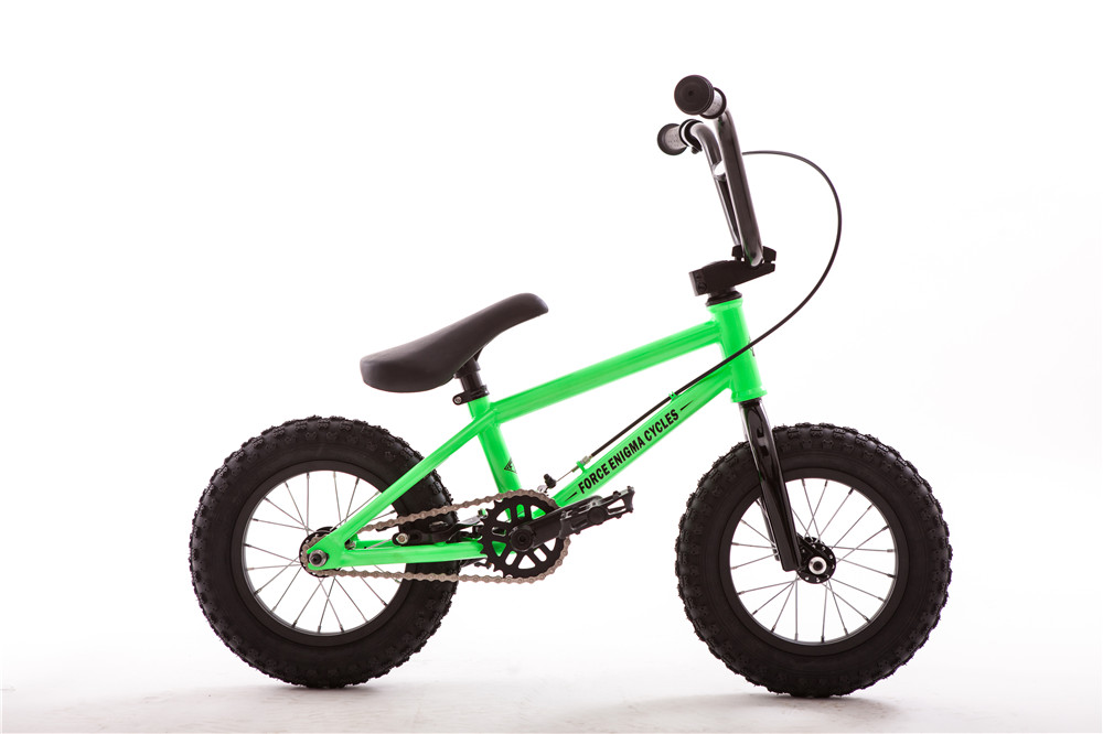 BMX Children's BMX Scooter Advanced Upgrade Chrome Molybdenum Steel Fluorescent Green