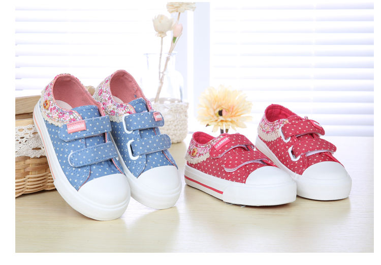 Baskets enfants en toile WARRIOR pour printemps - semelle caoutchouc - Ref 1035746 Image 46