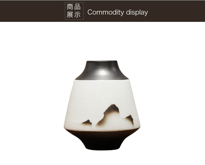 The New Chinese jingdezhen ceramic vase museum interior furnishing articles ornaments in the sitting room porch decoration flower arranging dried flowers