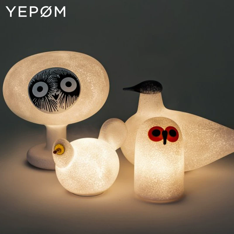 Спот Итальянский импортный Magis Linnut Owl Light Bird Lantern абстрактная лампа в виде животного