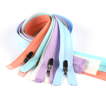 Thin clothes invisible jacket summer sunscreen color reverse sportswear zipper 3 nylon zipper accessories