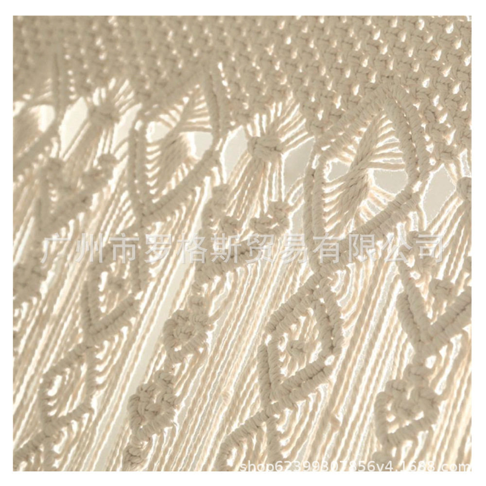 Гобелен 北欧ins手工编织挂毯波西米亚棉绳文艺门帘窗帘隔断挂毯