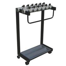 Baiyun luxury umbrella frame with lock 12 head 18 head 24 head 36 head hanging umbrella frame hotel lobby umbrella stand