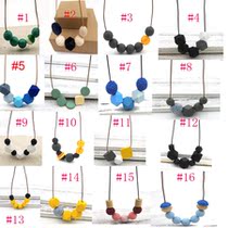 Simple day Korean geometric wooden decorative necklace female temperament Joker choker autumn and winter accessories sweater chain Europe and America