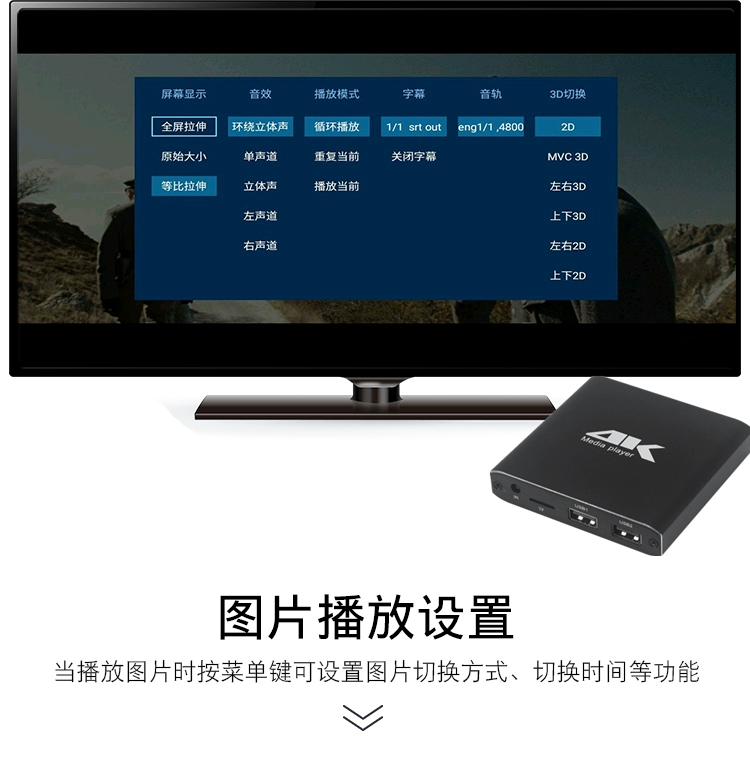 Jetta Video HD Trình phát video Blu-ray bật nguồn phát lại vòng lặp U đĩa quảng cáo 4K Máy phát lại PPT - Trình phát TV thông minh