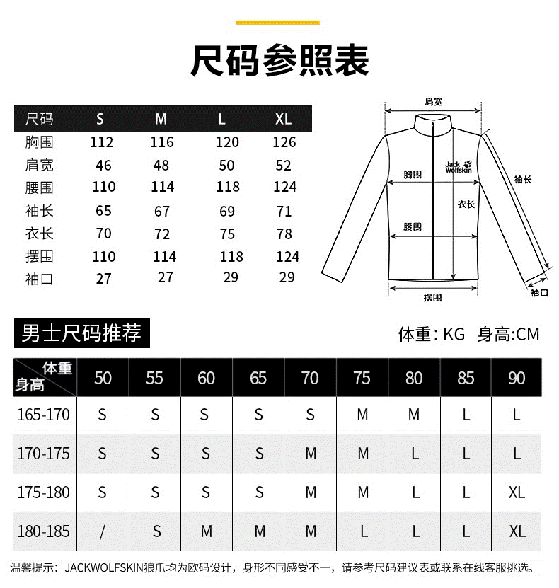JackWolfskin 狼爪 男士 户外软壳外套 图6