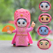 Sichuan Chongqing tourist souvenir face-changing doll Sichuan opera face doll drama face doll car toy