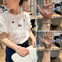 Outlet Order Cartoon Princess Bracelet Ice And Snow Necklace Girl Jewelry Pint Baby Birthday Gift Baby Accessories