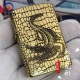 Zhurong chính hãng zippo áo giáp thông thường dầu hỏa nhẹ hơn chạm khắc quà tặng nam cho bạn trai trăm mẫu - Bật lửa