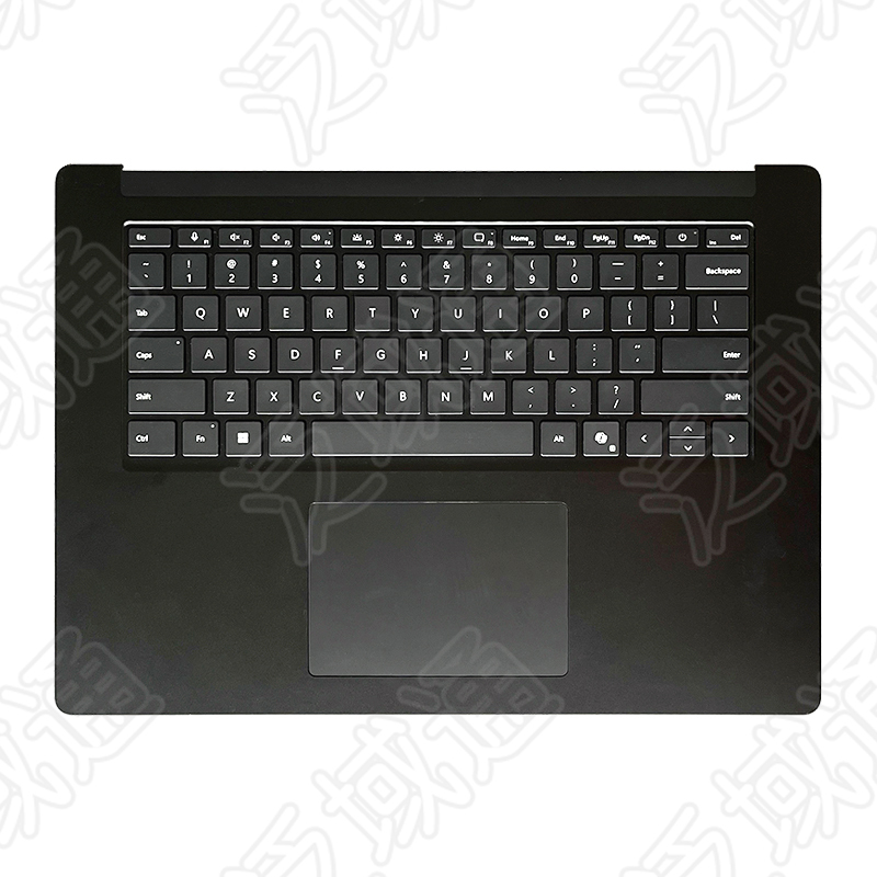 The New Surface Laptop6 Microsoft Keyboard C-Side Aluminum Alloy with Mouse Board Connection Cable Is Easy to Replace