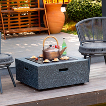 Grill outdoor home barbecue grate Brazier barbecue table outdoor grilling Brazier indoor stove Courtyard Grill