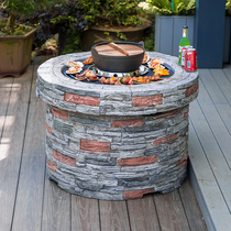 Barbecue stove outdoor grilled Brazier firewood heating stove firewood indoor courtyard Grill charcoal fire stove Brazier