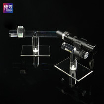 Acrylic Transparent Bike Light Show Rack Head Light Rack Glare flashlight exhibition stand to support the making