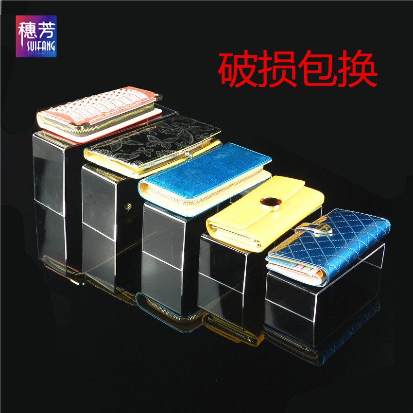 Acrylic Jewelry Shoes Jewelry Show Rack Multipurpose U Shaped Shelf Water Table Three Sets Transparent Display Table