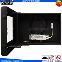 55 inch strong outdoor waterproof and anti-theft restaurant courtyard shopping mall advertising screen LCD advertising machine TV shell outer box