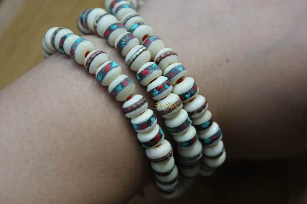 Ethnic accessory handmade, retro rosary, bracelet