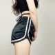 Hiệu suất Cực Dance Jazz Dance Đàn hồi Eo Tập thể dục Tập thể dục Loose Casual Eo cao Sexy Stretch Quần short Quần nữ nóng quần short thun nữ mặc nhà