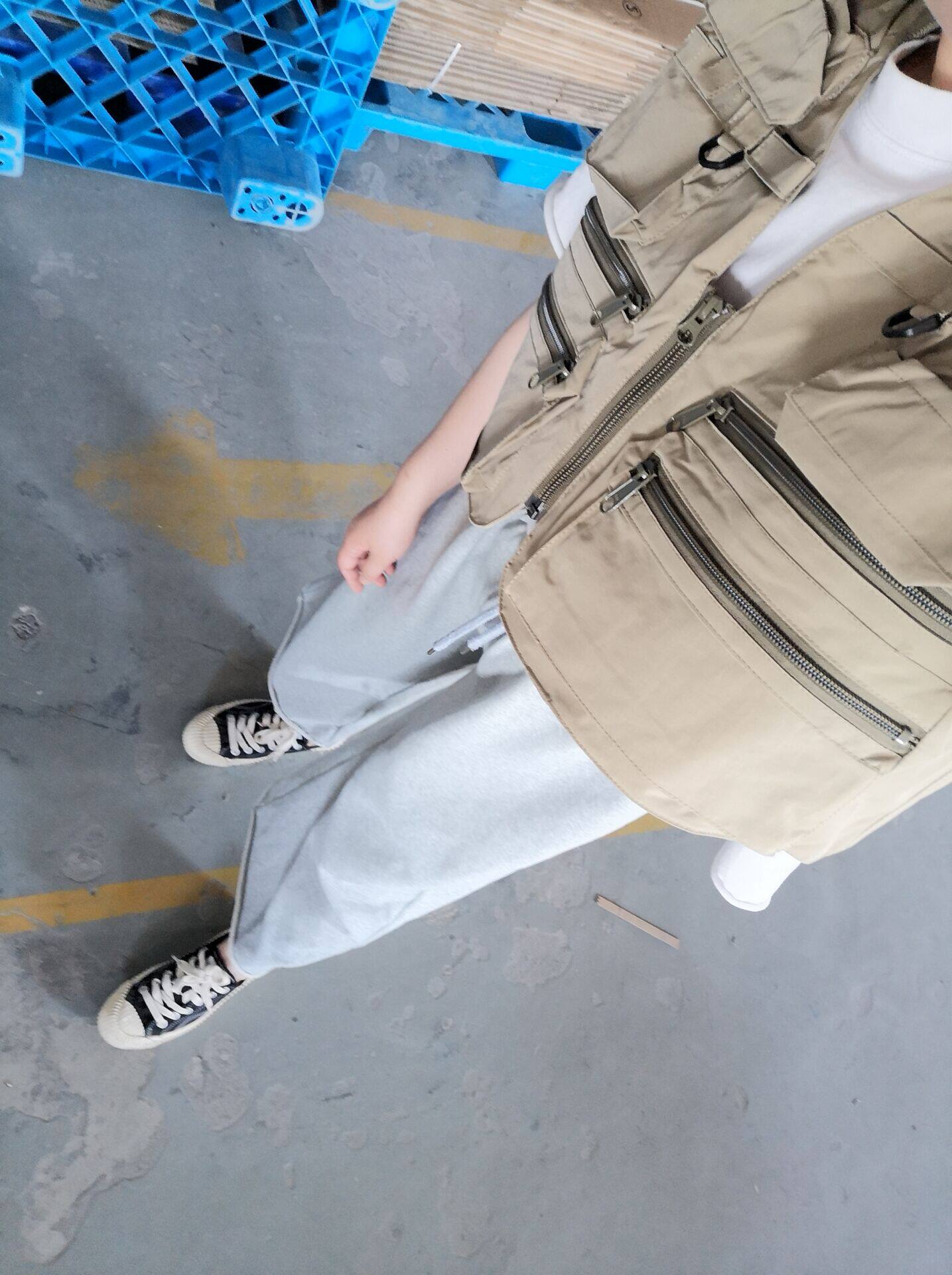 Exported to Japan original order customer supply short fly vest vest with our fishing pants