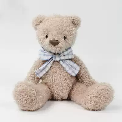 30cm teddy bear baby toy New cute doll children gift comfort doll brown bear bow tie
