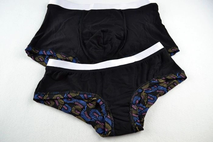 Philharmonic modal modal couple đồ lót cotton nam quần short boxer Quà tặng ngày Valentine