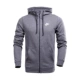 Nike nam mới thể thao nam và giải trí đứng cổ áo khoác cardigan áo khoác 804392-071 áo khoác nỉ lining
