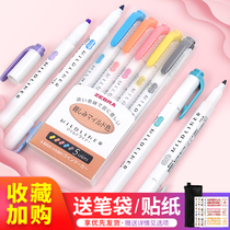 Japan Zebra Zebra Highlighter Set WKT7 Double-headed Student Focus Mark Pikachu Hello Kitty Limited