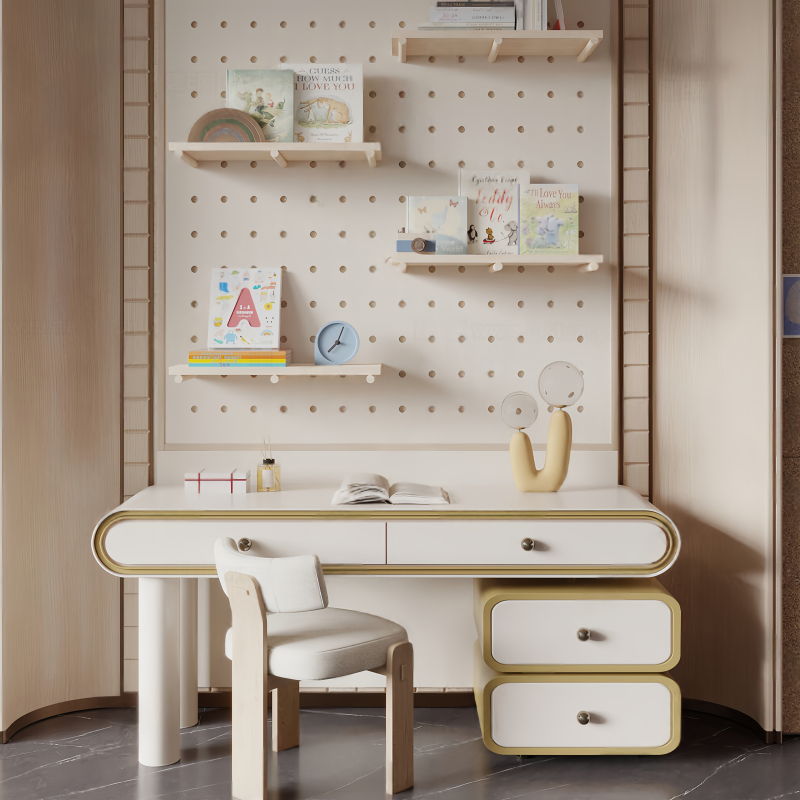 Modern Minimalist Bedroom Dressing Table Model Room Children's Room Study Desk Writing Desk Creative Office Desk Computer Desk