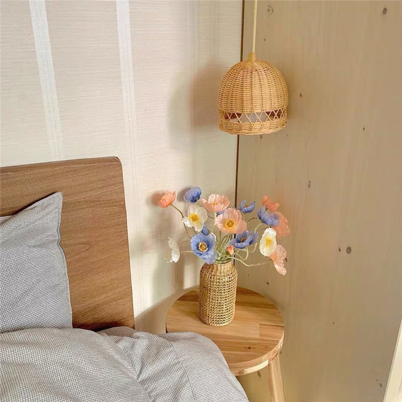 Корея Ins yu красота моделирование поддельный цветок цветок стекло ваза установите Надевать фон домой декоративный цветочная композиция украшение 