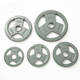 Painted Barbell Large Hole Weight Plates 1.25kg 5 10 20kg Rocker Arm Weight Plates Small Hole Dumbbell Plates Clearance Sale