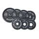 Barbell piece large hole painted cast iron Austrian bar universal four ribs 2.5-25kg men's squat dumbbell piece hip bridge weightlifting