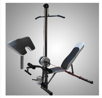 Multifunctional supine board high pull dumbbell stool home indoor fitness equipment sit-up board belching machine