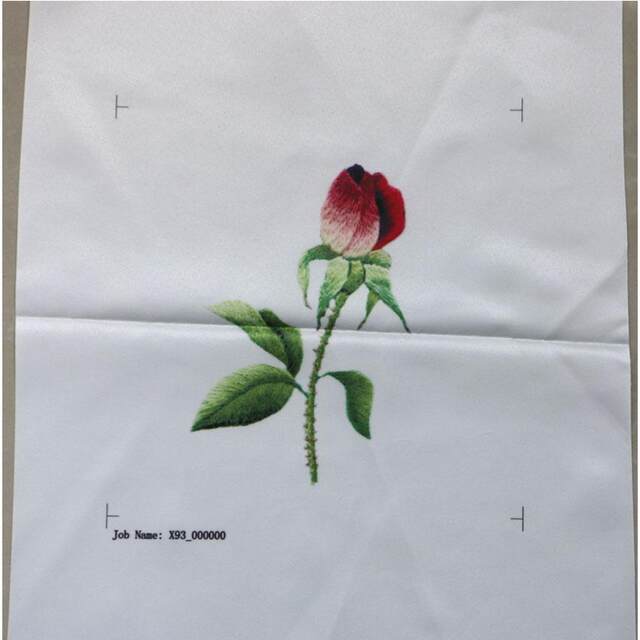ການສະເຫນີພິເສດ Suzhou embroidery DIY ການຖັກແສ່ວຂ້າງດຽວພິມຮູບແບບ embroidery ຜ້າດອກໄມ້ peony ແລະຫຍ້າ embroidery ພູມສັນຖານໂດຍບໍ່ມີການ thread