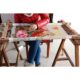 ຜູ້ຜະລິດລາຄາພິເສດ stool embroidery ໄມ້ແຂງ shelf Su embroidery ເຄື່ອງມືຖັກແສ່ວ embroidery universal embroidery stool ຄູ່ທີ່ເຫມາະສົມກັບຊຸດ DIY
