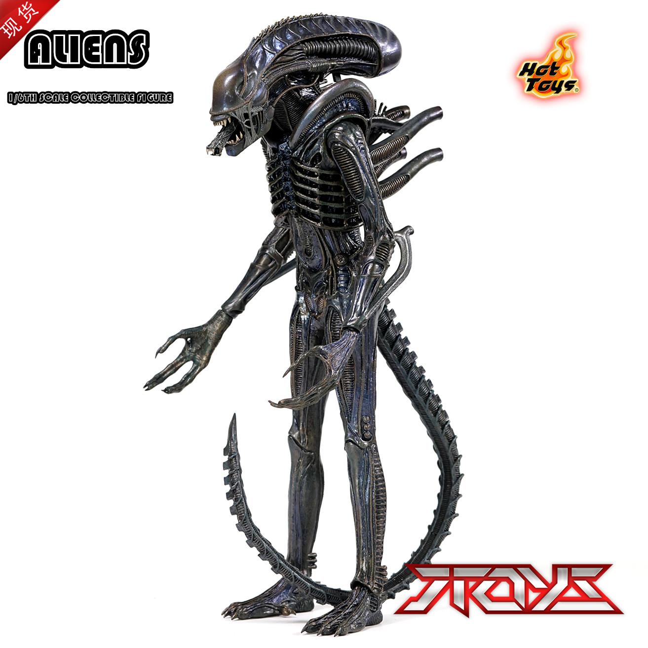 Hot Toys MMS354 Aliens Warrior Alien 2.0 1/6 Scale Action Figure