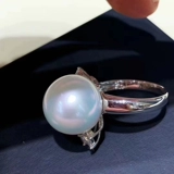 Бусины, аксессуары, S925, кольцо с камнем из нефрита, украшение-шарик, DIY, серебро 925 пробы, 11-13мм