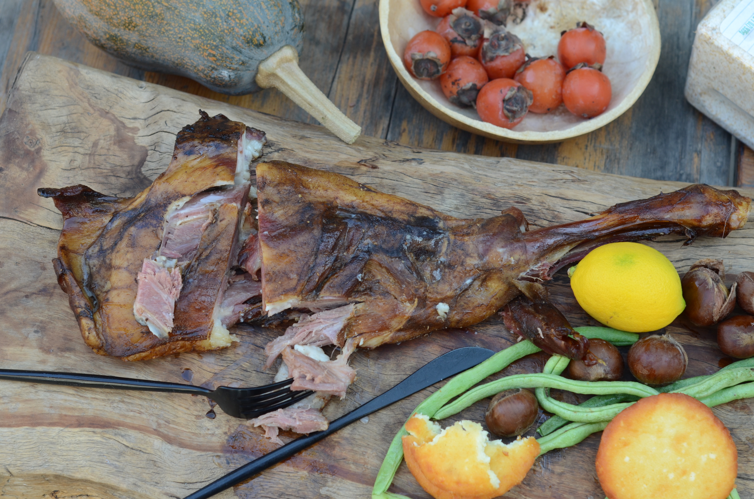 Langbelle Brumbel pure free-range sheep charcoal grilled air-dried leg of lamb Inner Mongolia grilled leg of lamb