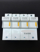 RT18-125AM 4p cylinder cap rail installation low voltage fuse 22*58 melt core base 125A