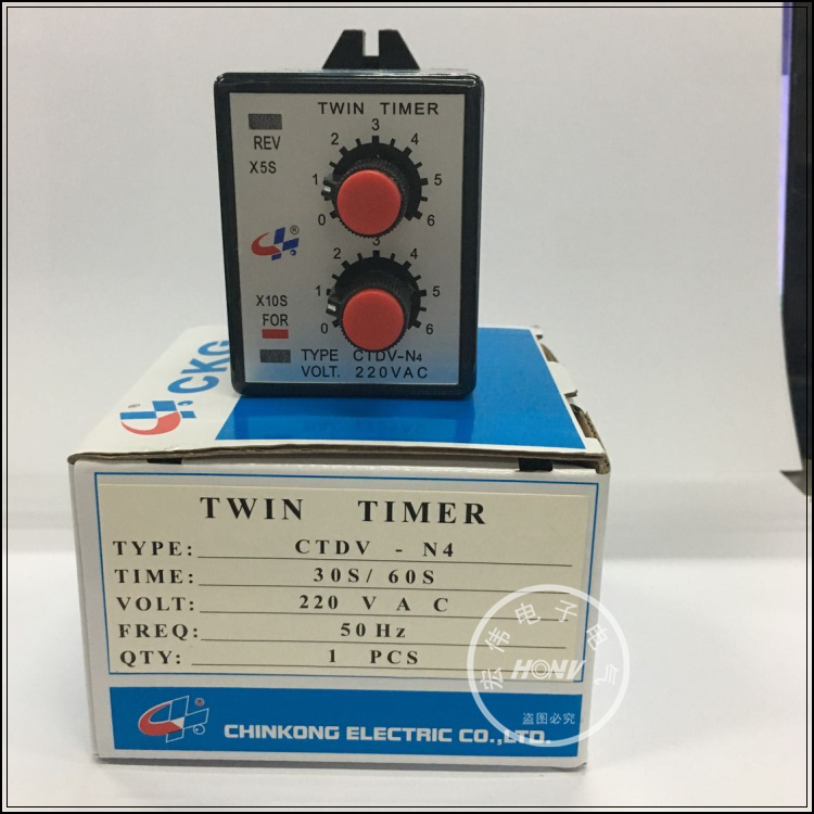 Zhongshan Jinggang CKG adjustable time relay CTDV-N4 motor forward and reverse with pause