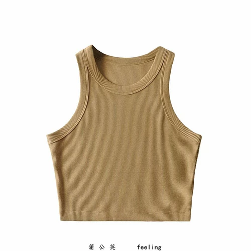 Сексуальный эластичный цветной летний бюстгальтер-топ, майка топ без рукавов, европейский стиль, облегающий крой, с лямками