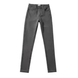 Приталенные джинсы, штаны, карандаш, белье для коррекции формы бедер, европейский стиль, высокая талия, в обтяжку