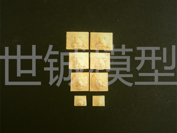 Solid wood sailing assembly accessories Anchor frames carved Lion head one pair (2) Shiqu model products