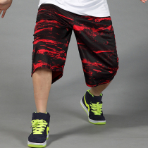 Fatty Plus Summer Capri pants Men Summer Plus Size Sports Leisure Fat Pants Quick Dry Pants Pant Shorts Mens Thin