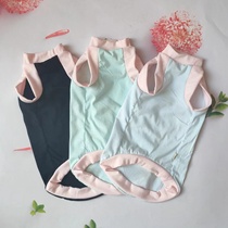 Pure cotton sweatcloth three-color vest Hannah Home Handmade with no hairy cat clothes Svenx Devon kitty