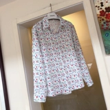 Рубашка, жилет, весенний комплект, 2025 года, цветочный принт