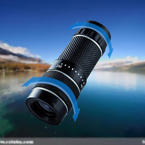 MFREE mobile phone 10x monocular telescope mini glasses HD high power 10000 meters shimmer